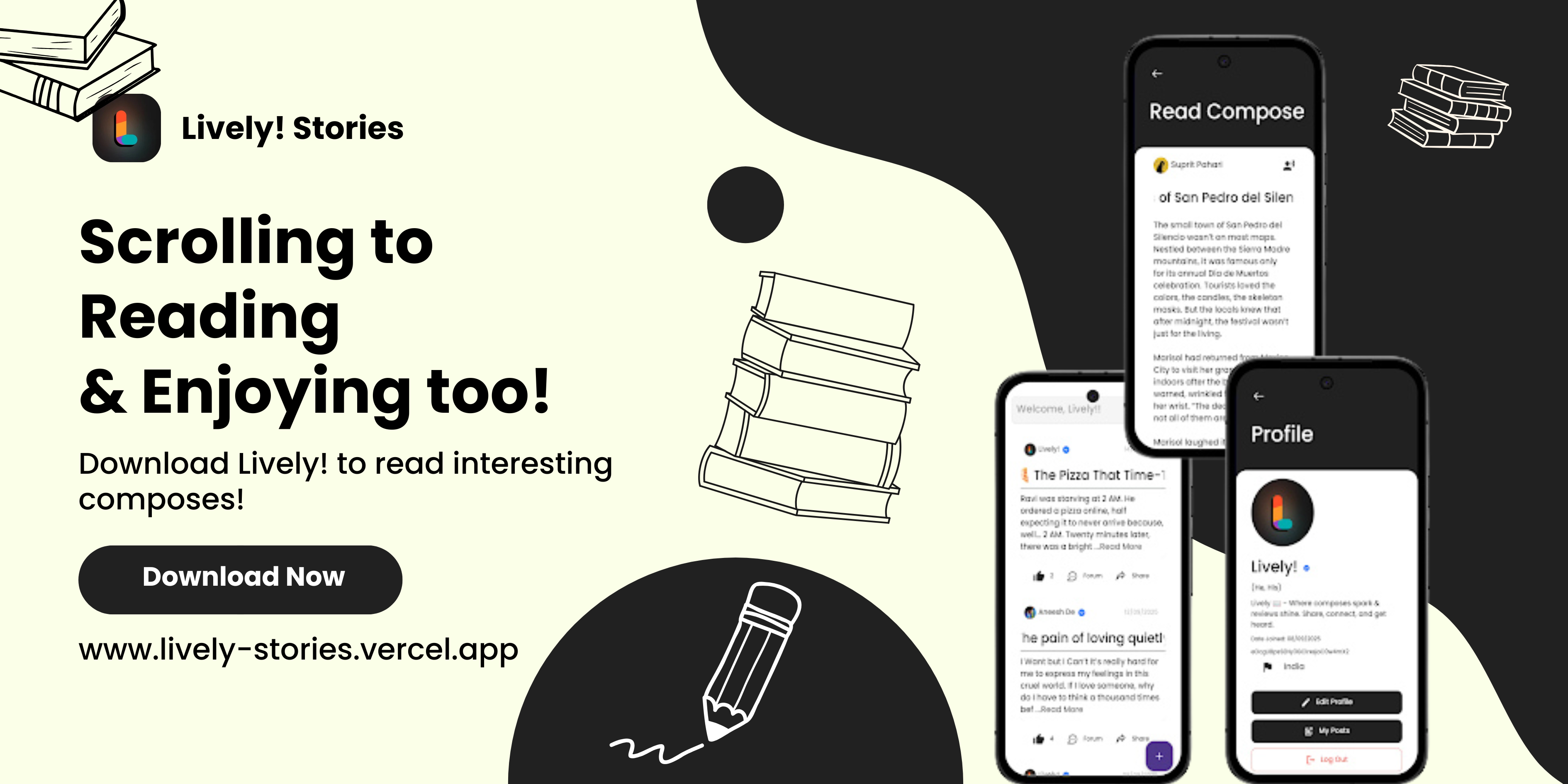 Lively - Writings That Inspire